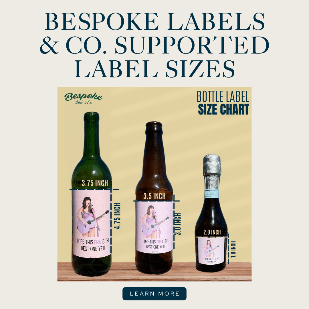 Bespoke Labels & Co. Supported Label Sizes